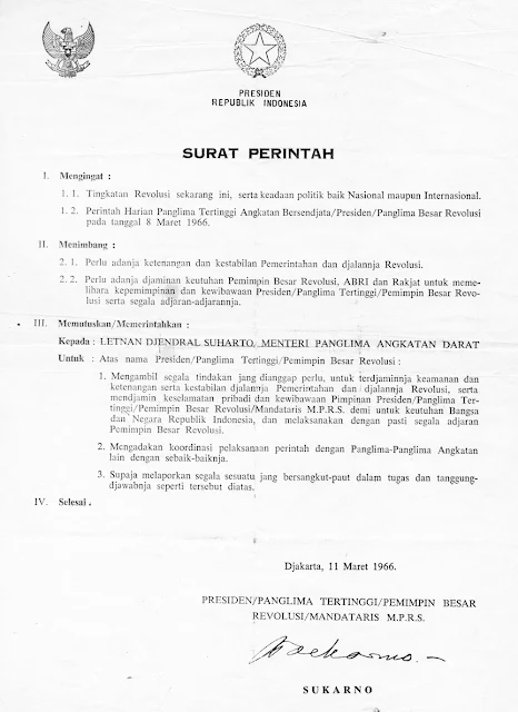 Gambar Isi pokok supersemar