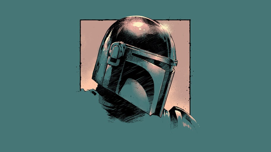 The Mandalorian, Minimalist, 4K, #7.766
