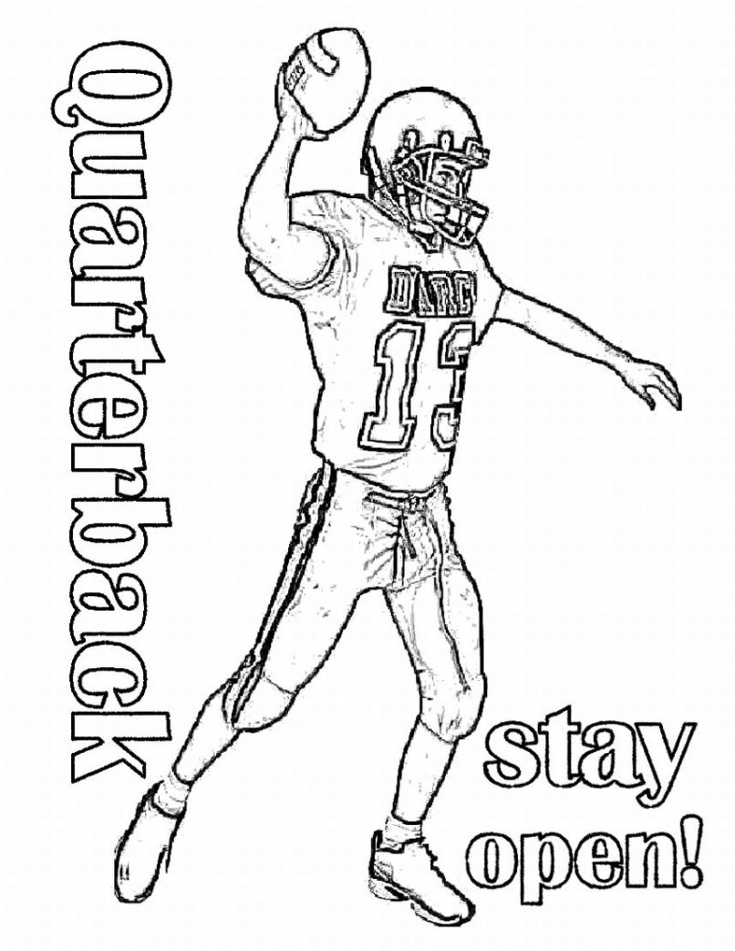 Printable Coloring Pages Football Printable World Holiday Printable Coloring Pages Football Printable World Holiday