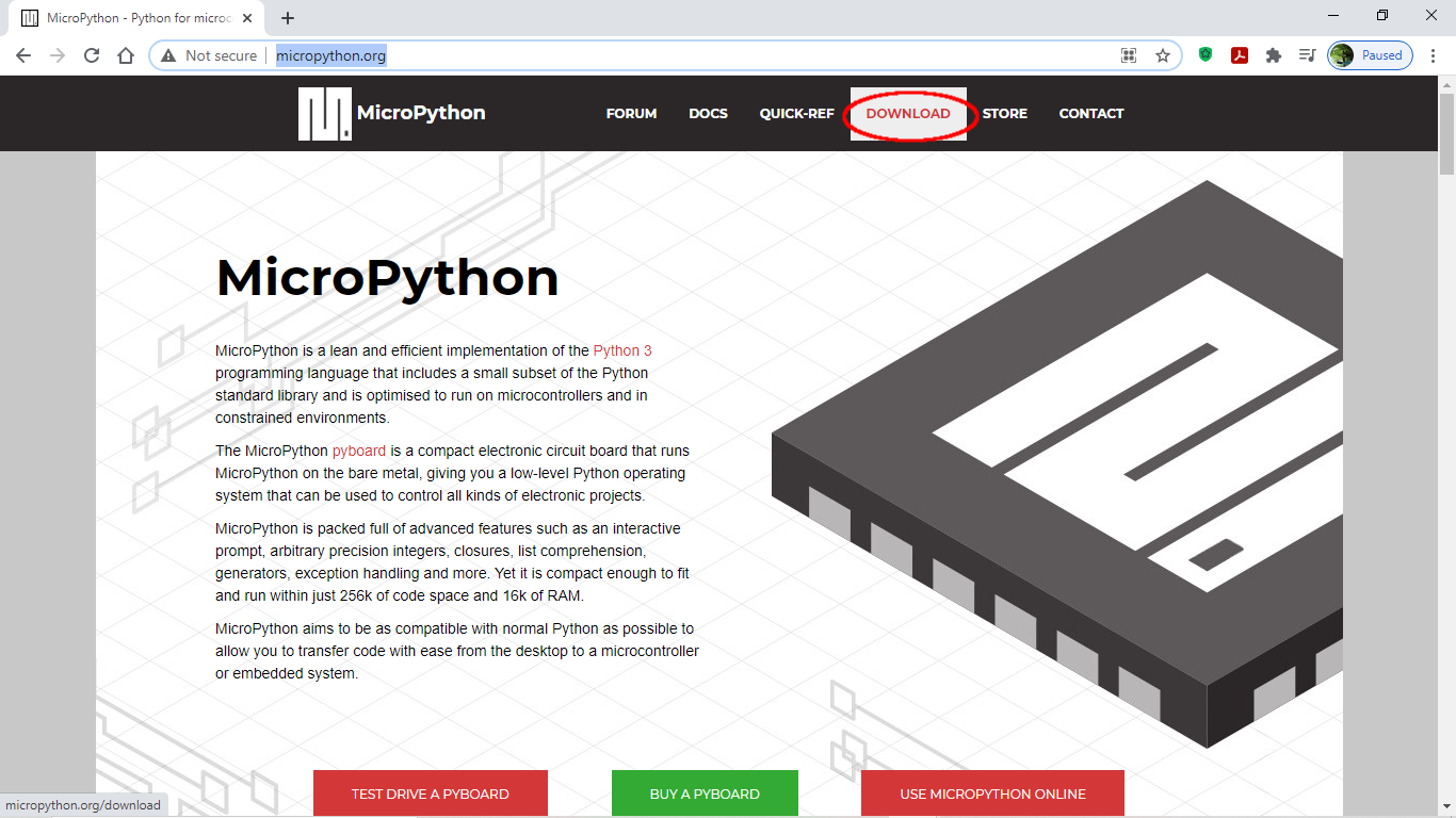 Hello Raspberry Pi: Install/Update MicroPython firmware to Raspberry Pi ...