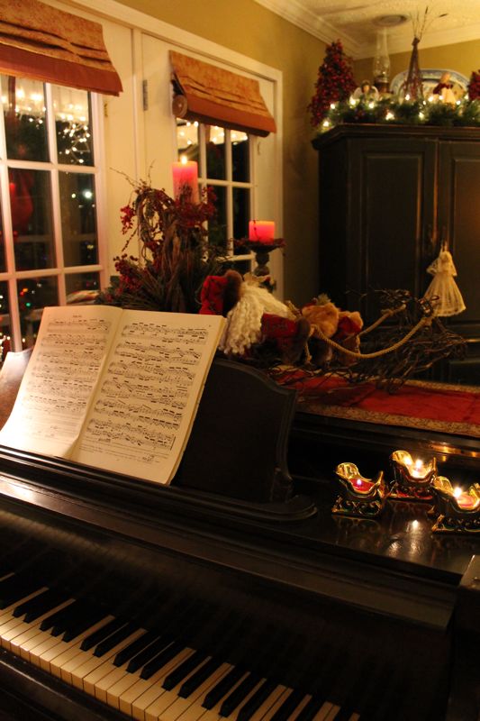 Welcoming Christmas with music…