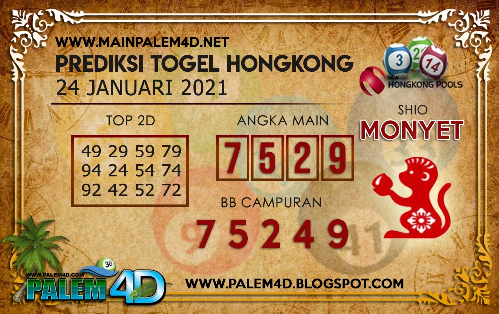 Prediksi Hongkong 24 Januari 2021 ~ Prediksi Togel Jitu