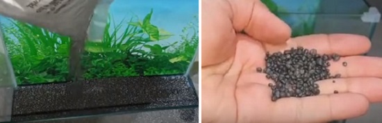 Add amazonia soil to the aquarium base