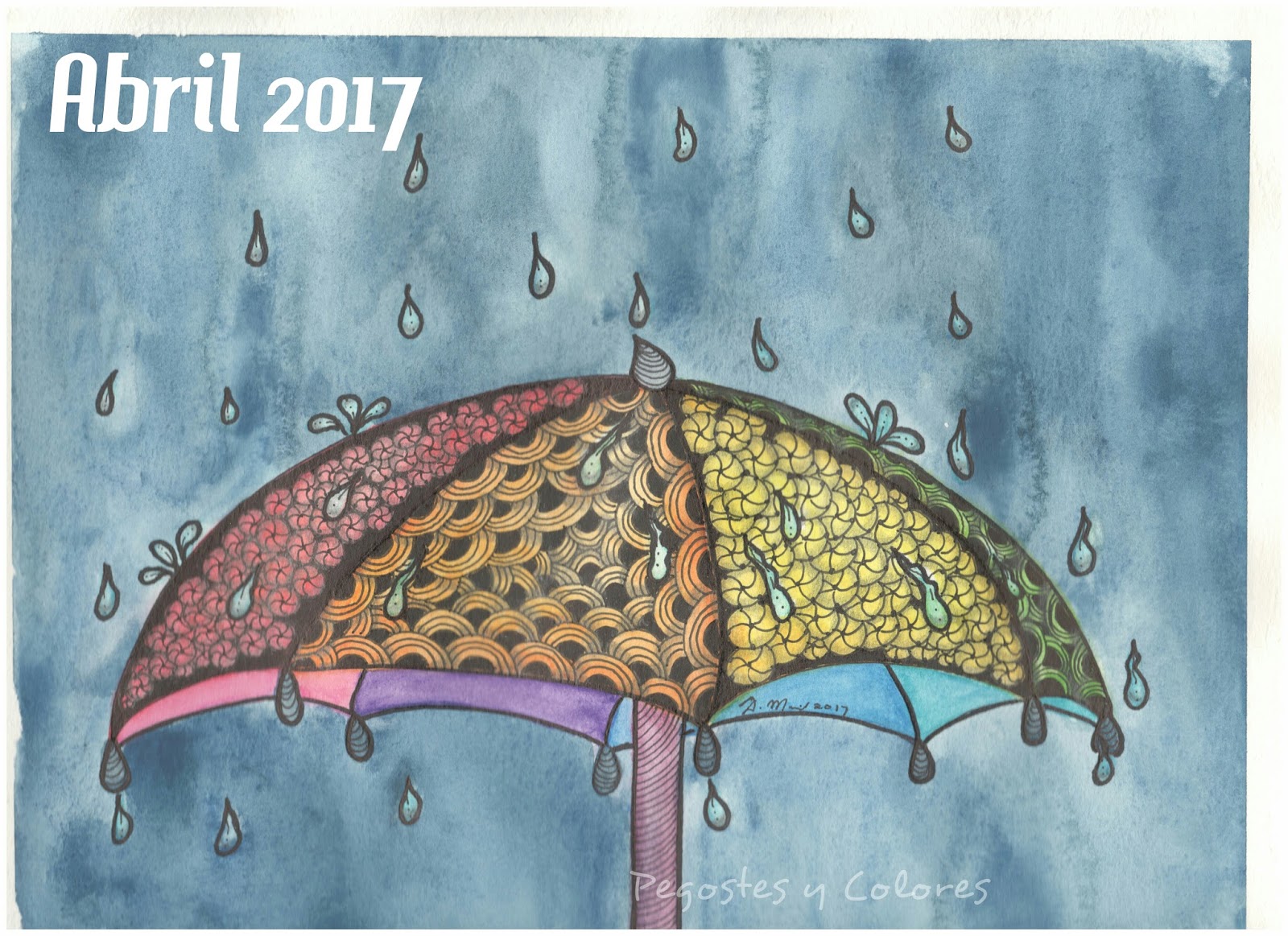 Pegostes y Colores: Portada de Abril 2017