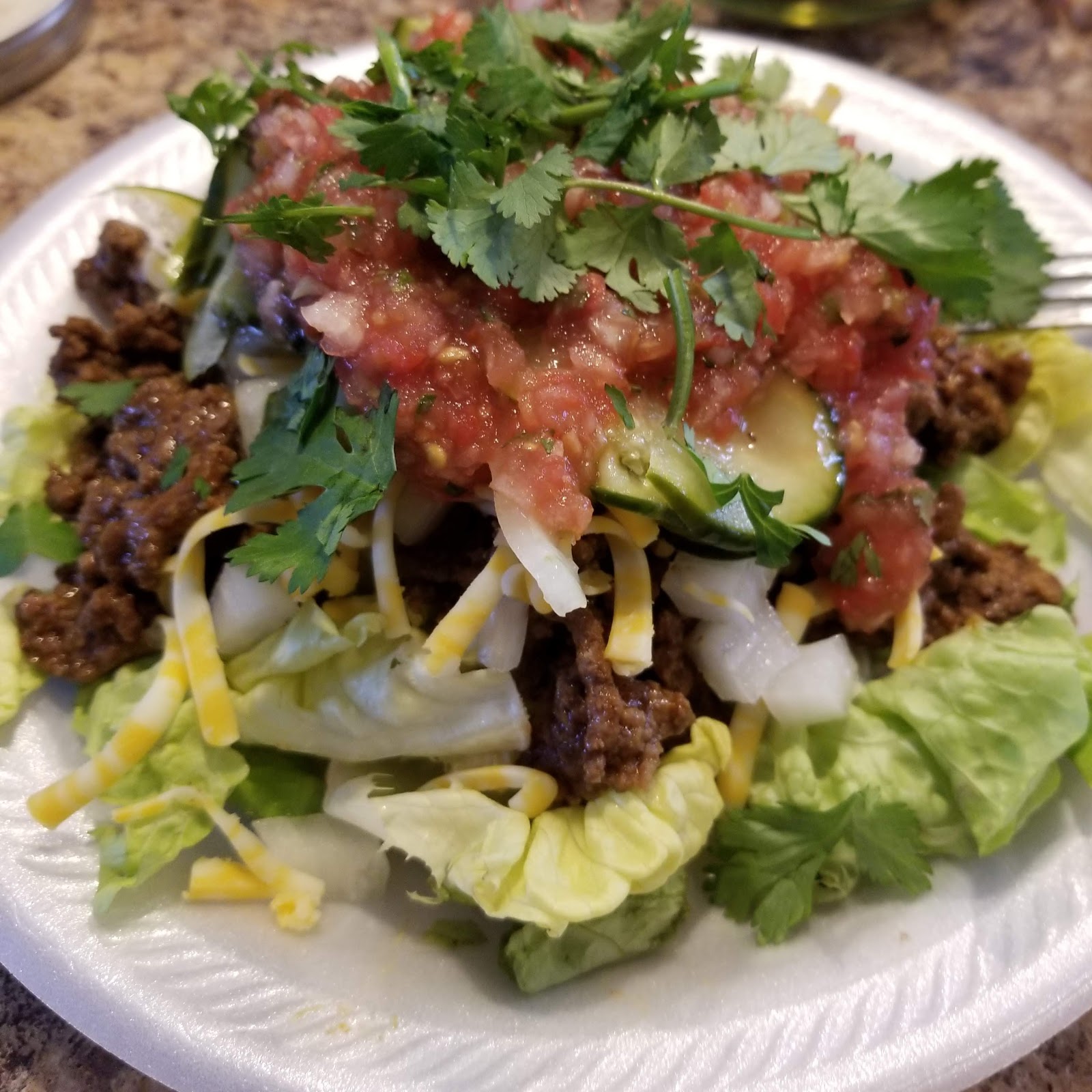 Taco salad essay image