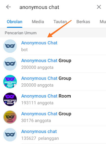 Anonymous Chat