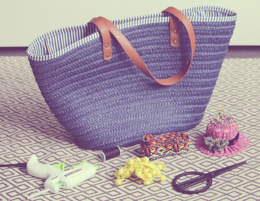 Customizar un capazo de playa de playa