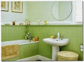 покраска стен в ванной
