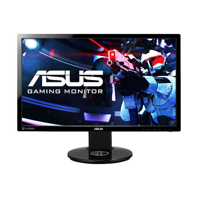 Asus 24-inch LED Backlit Computer Gaming Monitor with 3D Vision Ready Eye Care