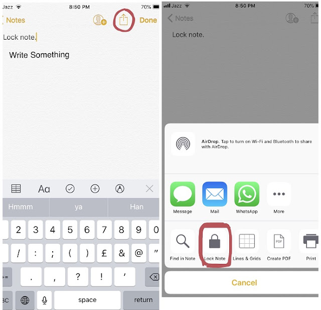 How To Lock Notes On iPhone Or iPad Without Software