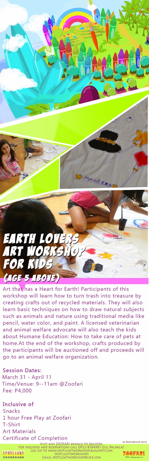 Be in the SPOTLIGHT! Arts & Crafts for Kids