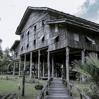 Rumah Adat Borneo, Kalimantan Timur