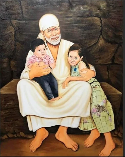 sai baba with children 2020 images