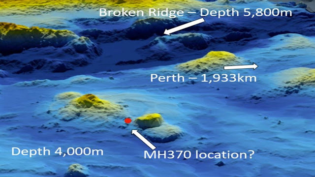 'HUGE' MH370 breakthrough: Wreck pinpointed 4km deep in Indian Ocean, engineer claims  MH370%2Blocation%2B%25281%2529