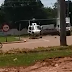 Caminhão bate em hélice de helicóptero no Acre; veja vídeo