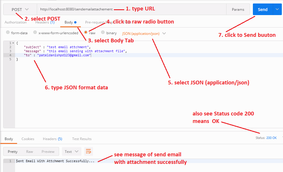 Sending an email with Attachment
