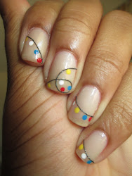 lights nail mani around