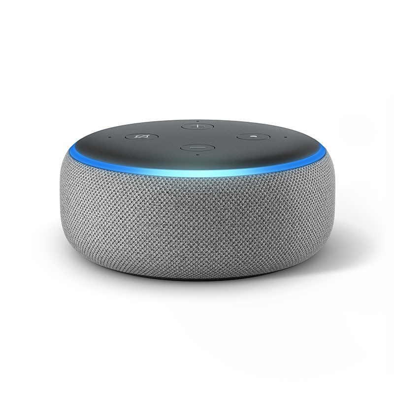 Amazon Echo Dot (3rd Gen) - Smart speaker with Alexa - Heather Gray