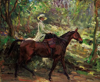 Alfred Munnings' painting