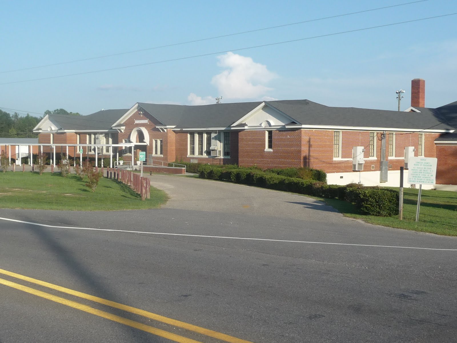 seniors walking across america DAY 210; EVERGREEN BELLEVILLE REPTON, ALABAMA