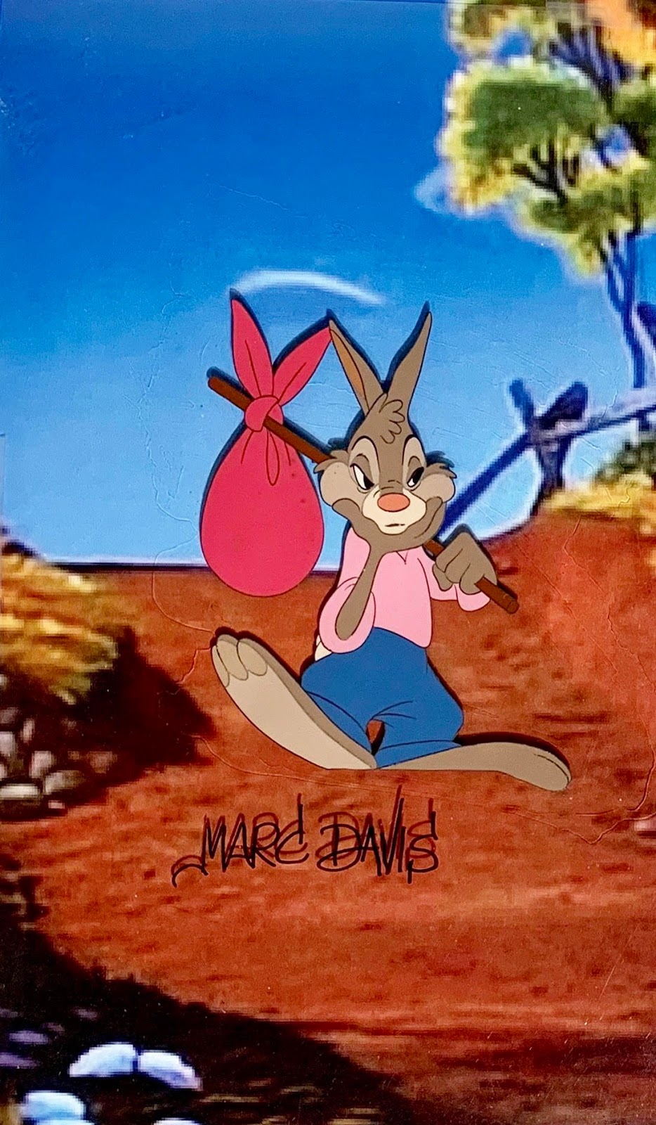 original production animation cel