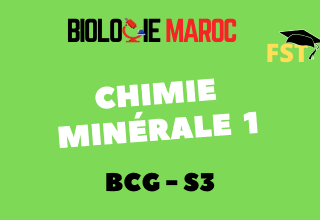 Chimie minérale Cours+TD+Examens BCG S3 PDF
