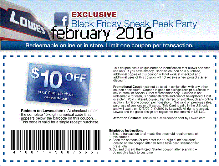Lowes Coupons Printable That Are Gratifying Kevin Blog