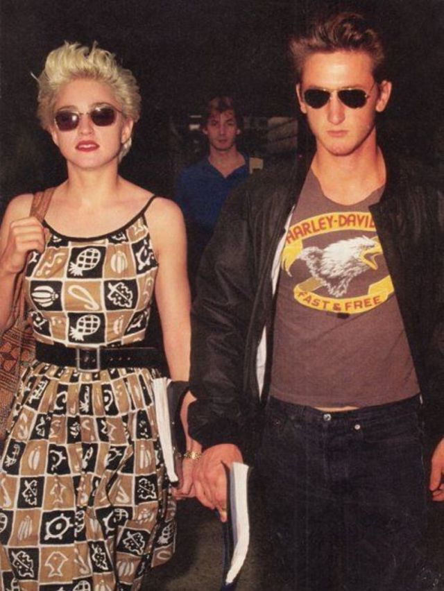 30 Candid Photographs of Madonna and Sean Penn in the 1980s Vintage