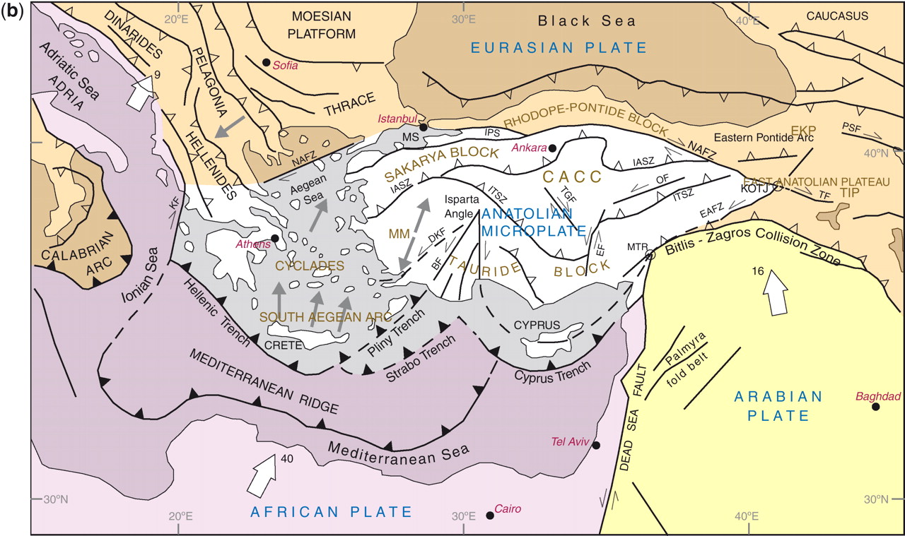 Greece Tectonic Plates Week 2