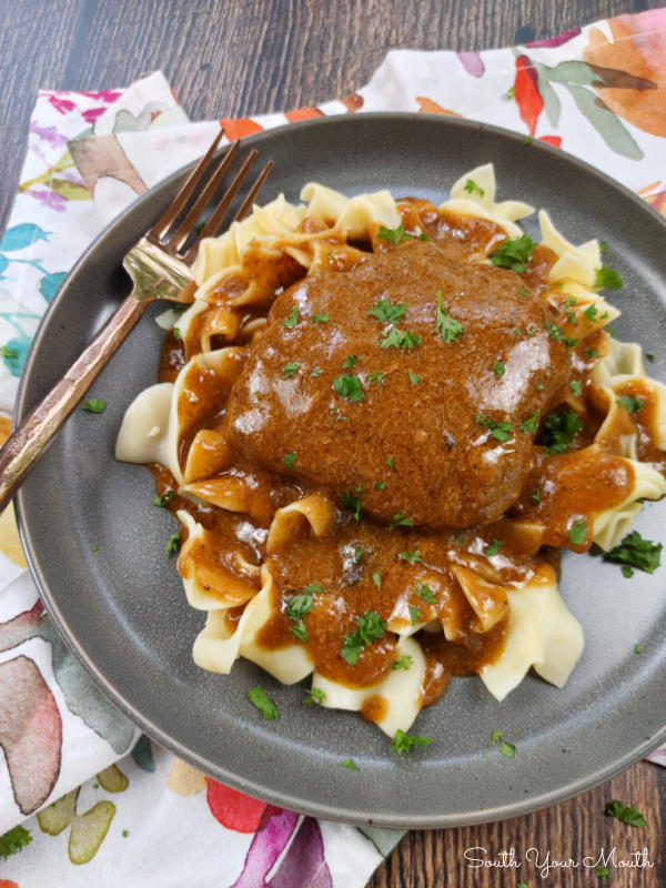 Crockpot Steak and Gravy (Only 3 ingredients)