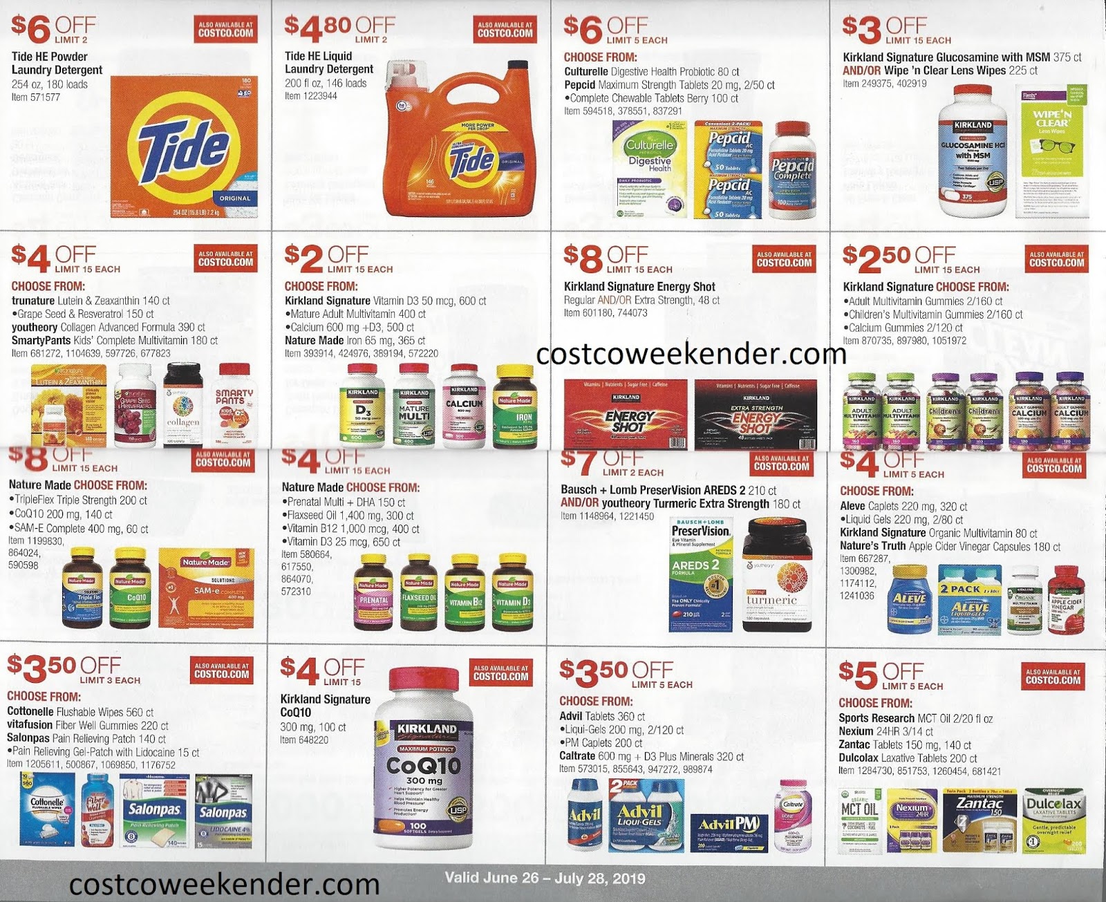 Costco June 2019 Coupon Book Costco Weekender