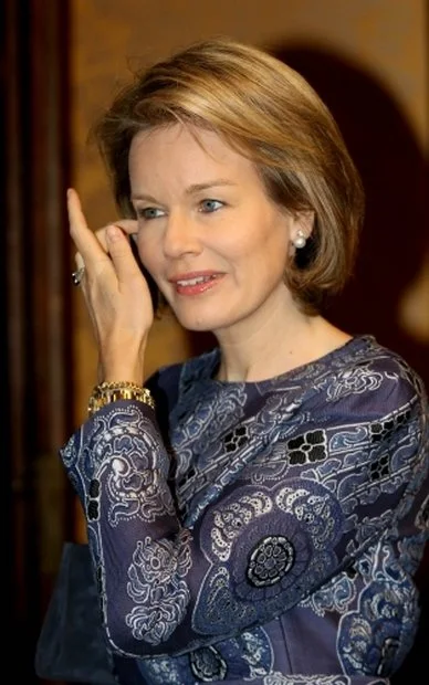 Queen Mathilde of Belgium visited the exhibition “Design Derby Holland-Belgium” at the Design Museum in Gent