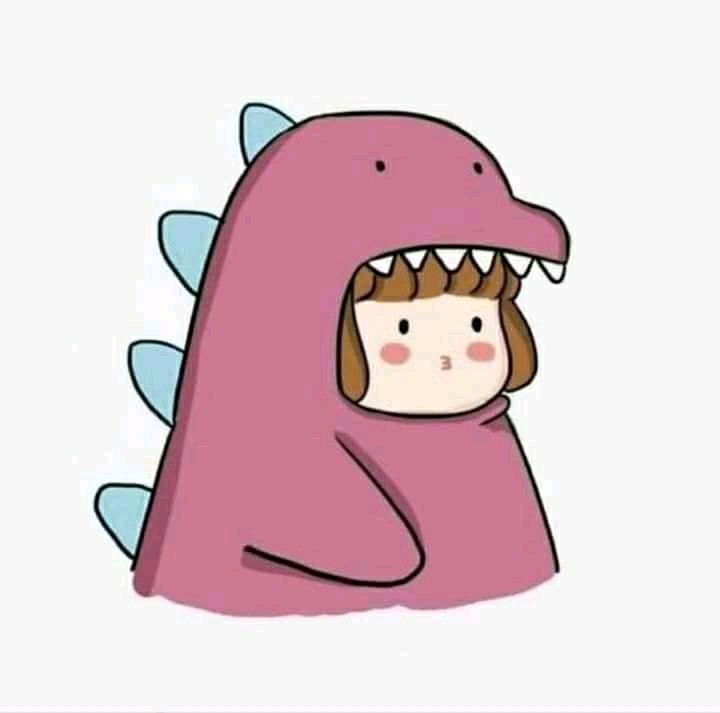 Stiker WhatsApp Dino Merah TikTok !!! KARTA PANDAWA