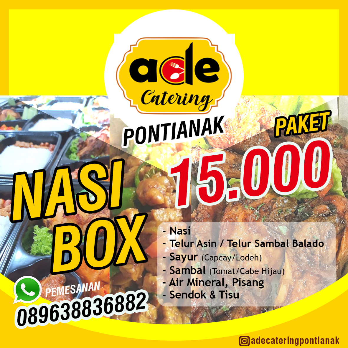 Catering Pontianak Paket Nasi Box Di Pontianak Tribunjualbeli Com