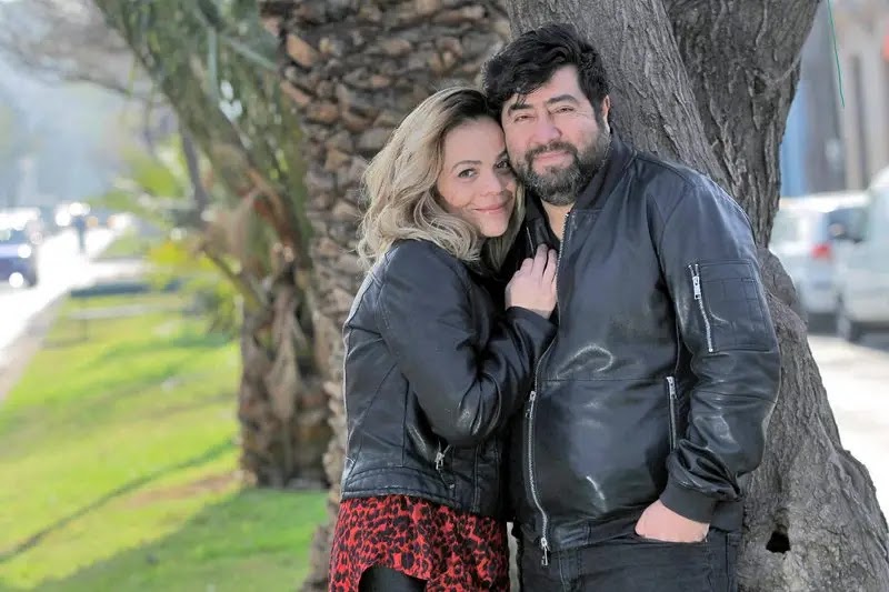 Matrimonio de Gustavo "Guatón de la fruta" Becerra y Lorena Faúndez
