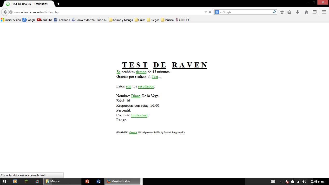 Diana De la Vega: Actividad # 4 