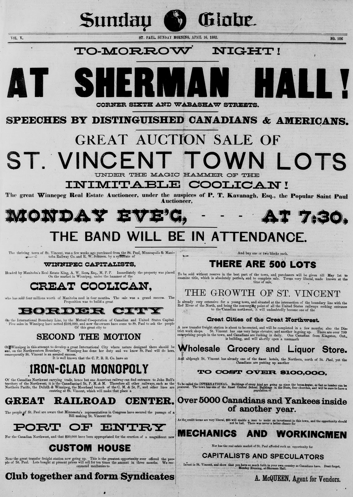 St. Vincent Memories St. Vincent for Sale