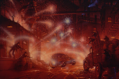 Dick Tracey Crime Stoppers Concept Art Disney World Dick Tracey Crime Stoppers Concept Art Disney World