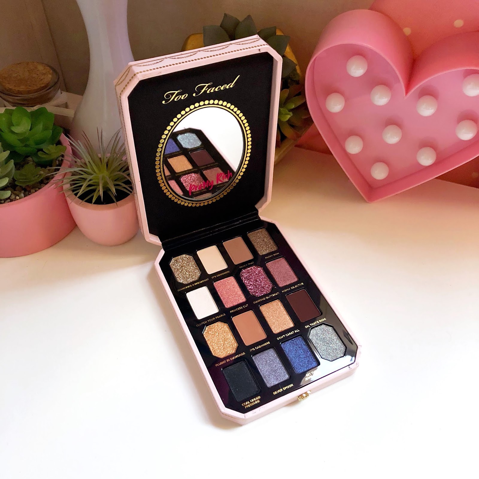 Marshmallow Beauty Blog & Reviews♡ Too Faced Pretty Rich Palette Review ♡
