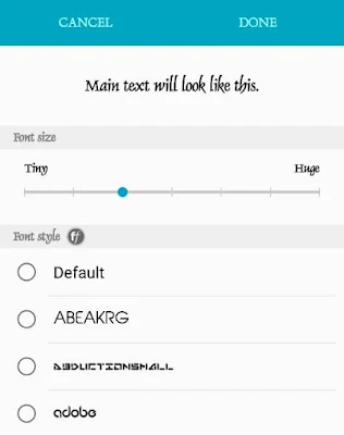 Cara Ganti Font HP Samsung Tanpa Root