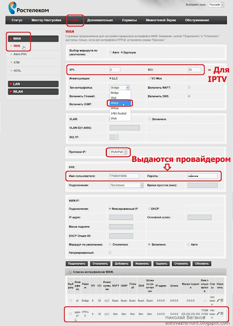 Настройка Wi-Fi от Huawei Echolife HG850a через ADSL-модем TD854W Ростелеком