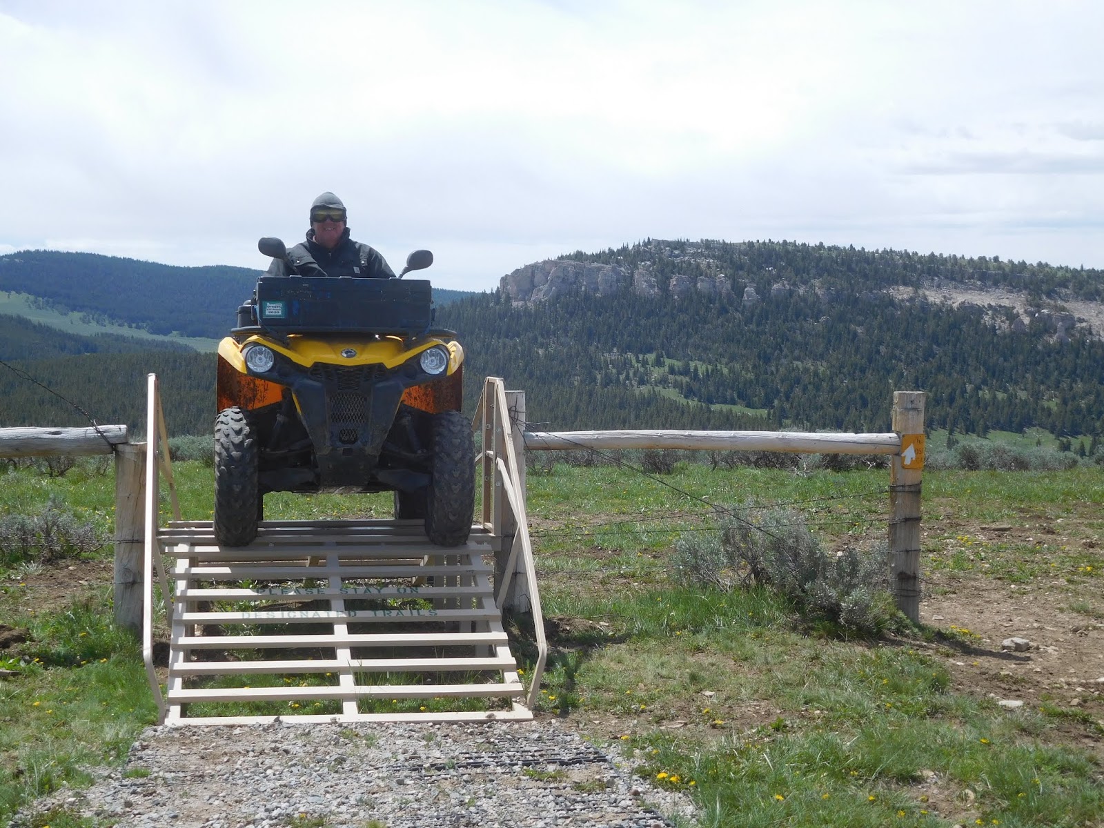 ATV Across America ATVing Bighorn Mt., Tensleep, Wy