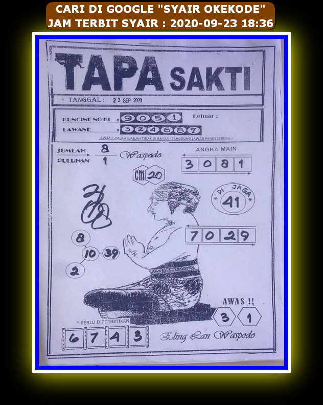 1 New Message Kode Syair Hongkong 23 September 2020 Forum Syair Togel Hongkong Singapura Sydney