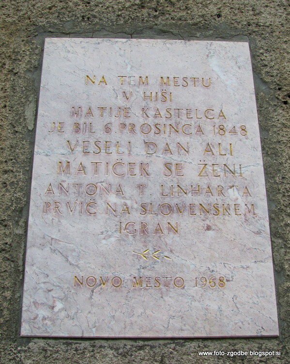 Novo mesto, Ta veseli dan ali Matiček se ženi Slovenija, Dolenjska