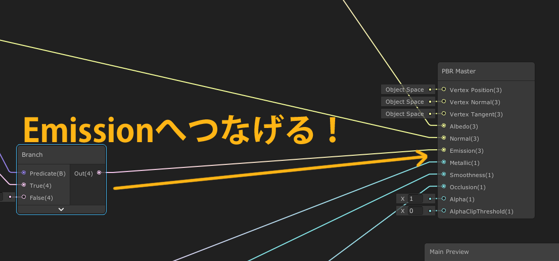 【Unity】Shader Graphを使った自作シェーダの解説をします！（Emission編）