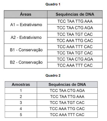 QUESTÕES DO ENEM - GENÉTICA
