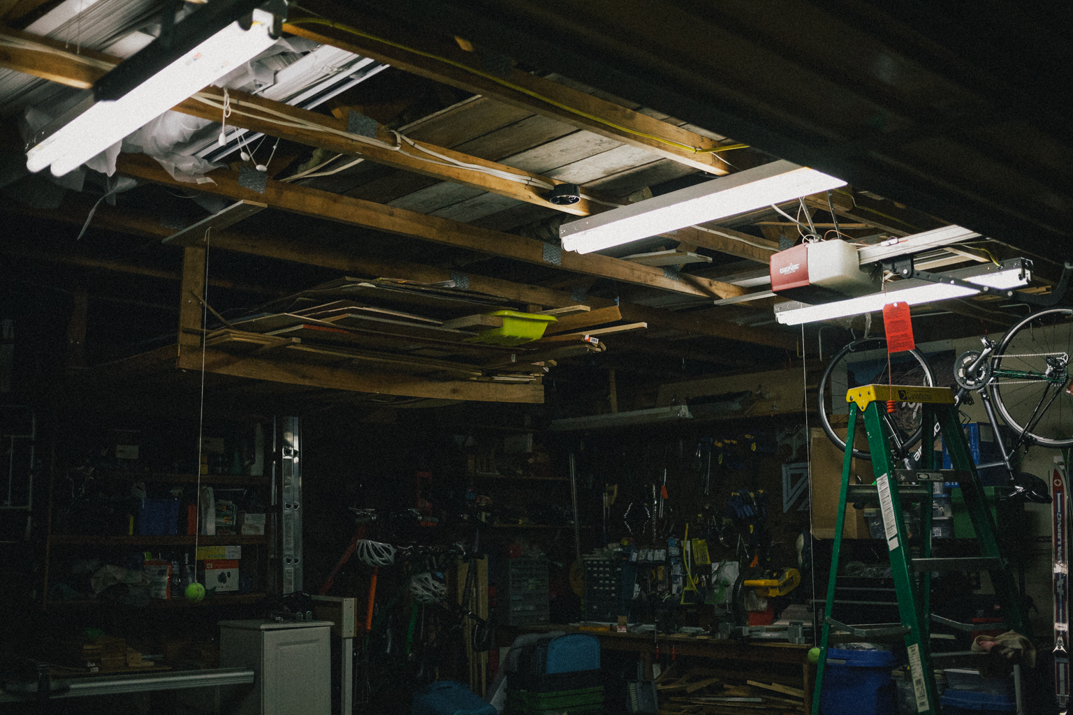 craftsman. garage lighting [part one].