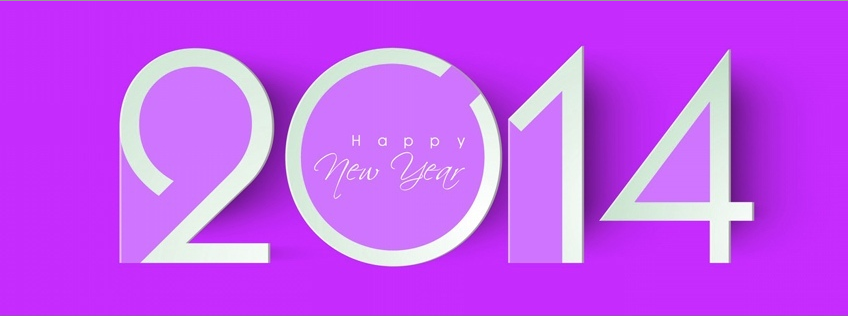 Ảnh bìa Facebook Cover chúc mừng năm mới 2014