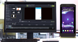How to add a device frame to a screen record video