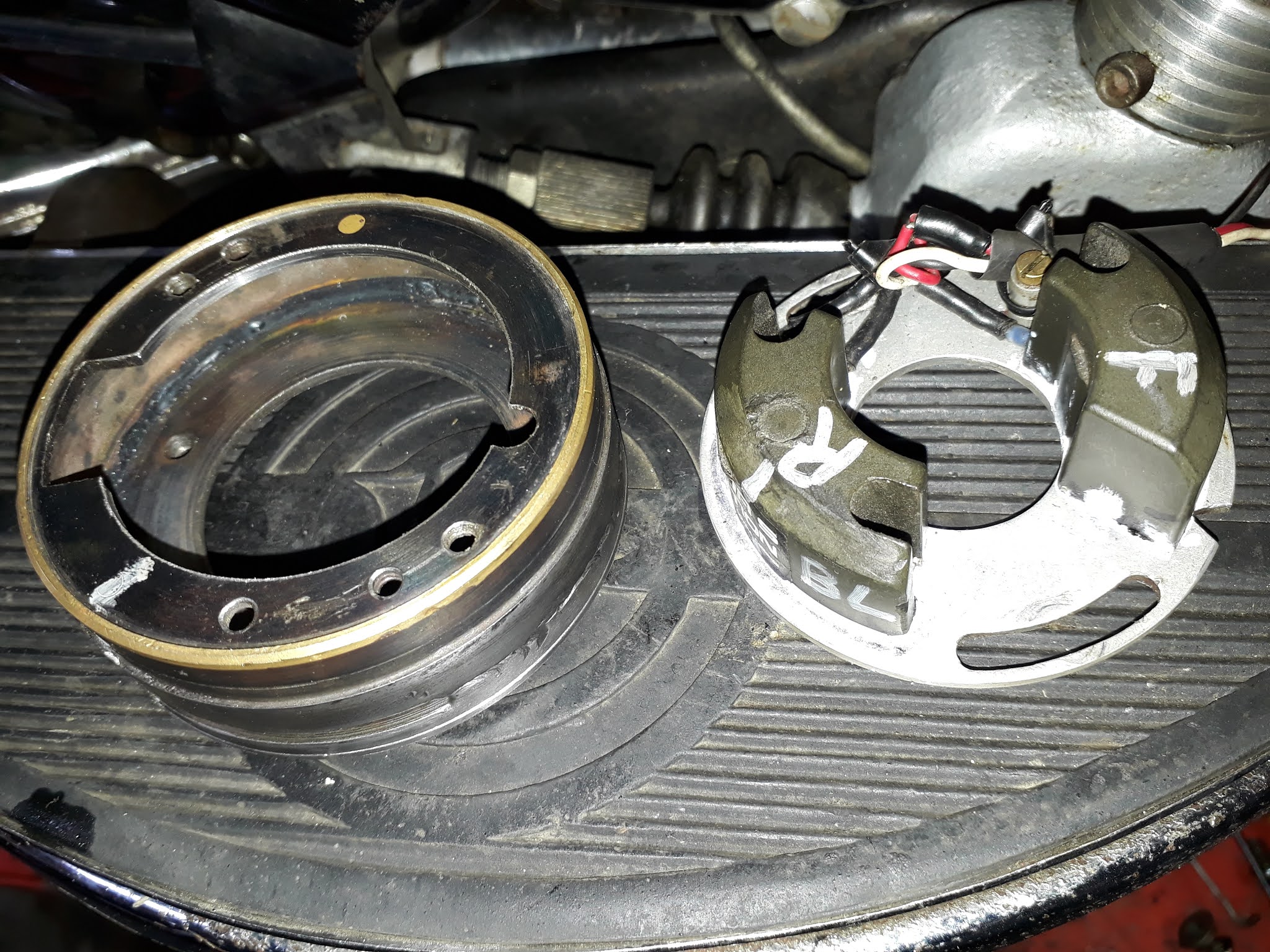 Harley Davidson Panhead Electronic ignition